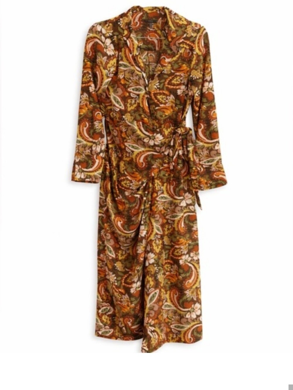 Drew Paisley Wrap Dress